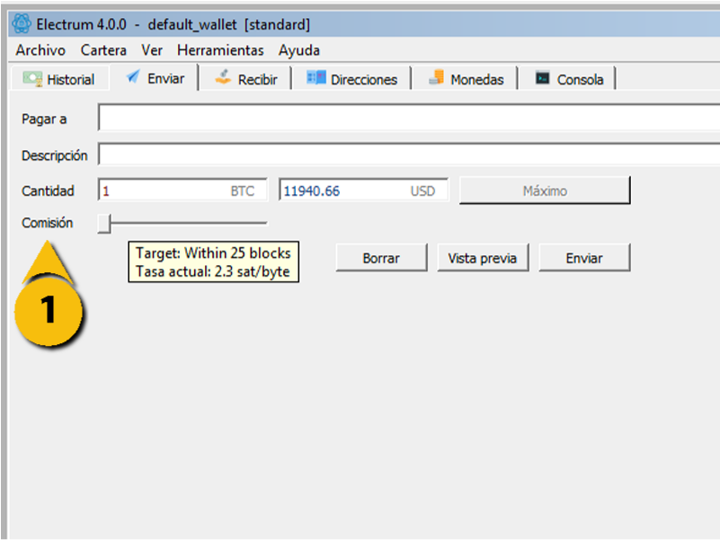 comisiones bitcoin