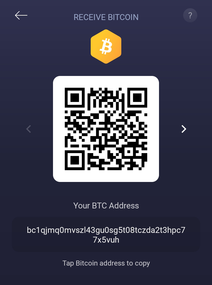 dirección bitcoin