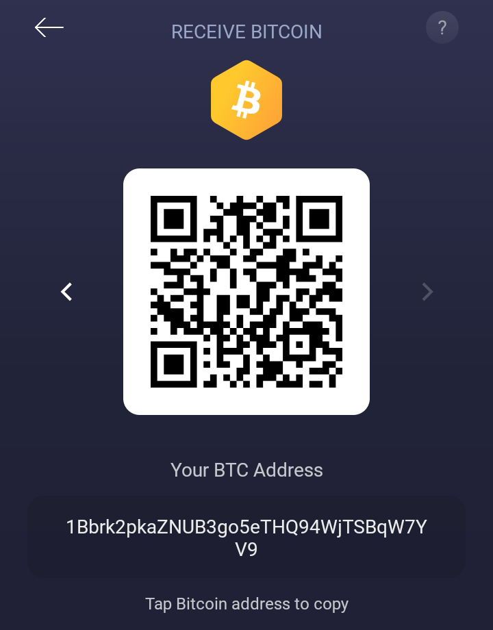 dirección bitcoin