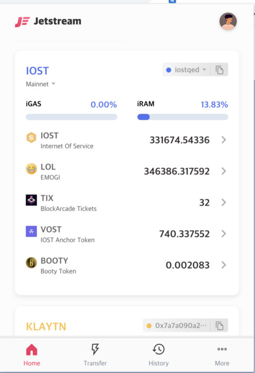 IOST cadena bloques