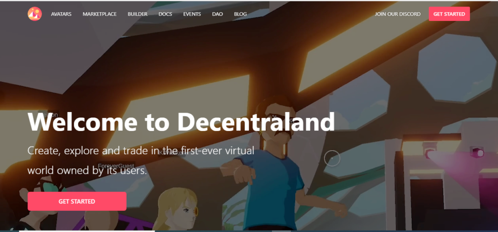 Descentraland utiliza MANA, que es un token mintable