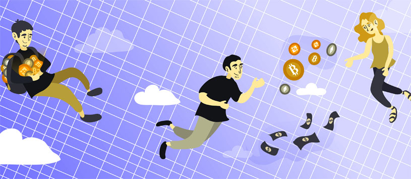 riesgo holders traders bitcoin