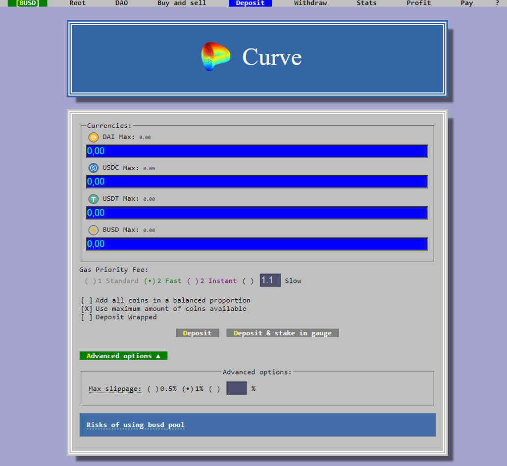 como funciona curve finance