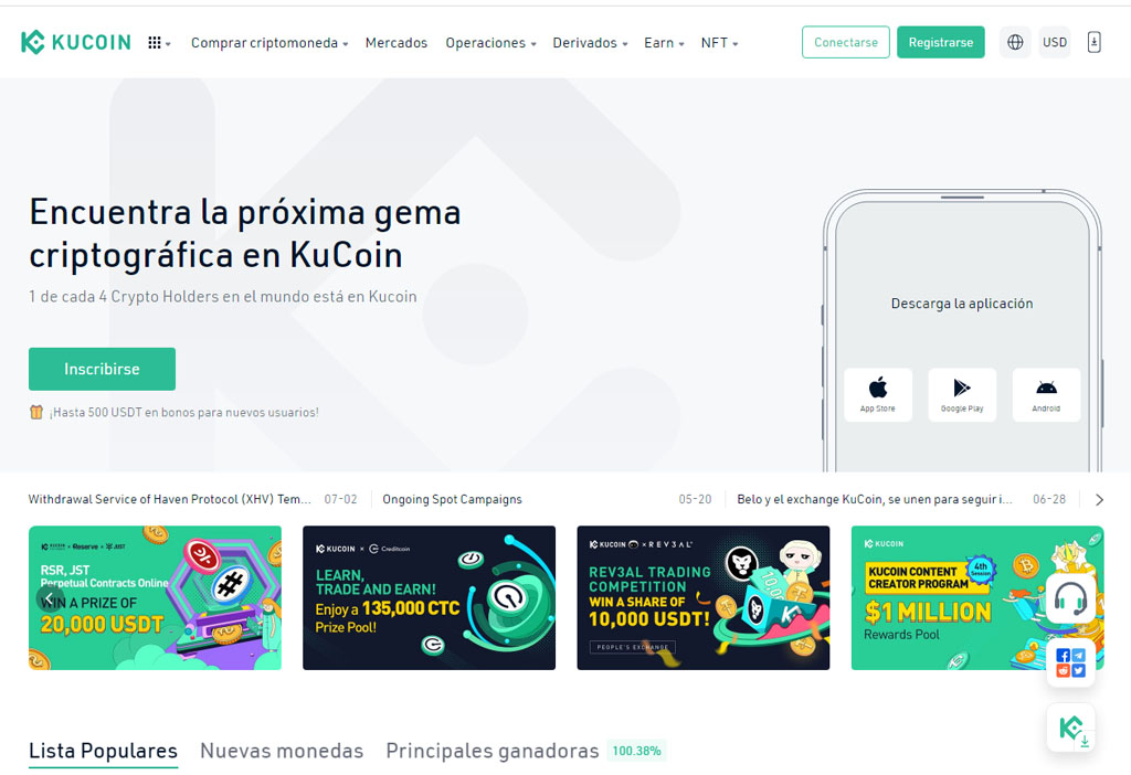 kucoin rumores