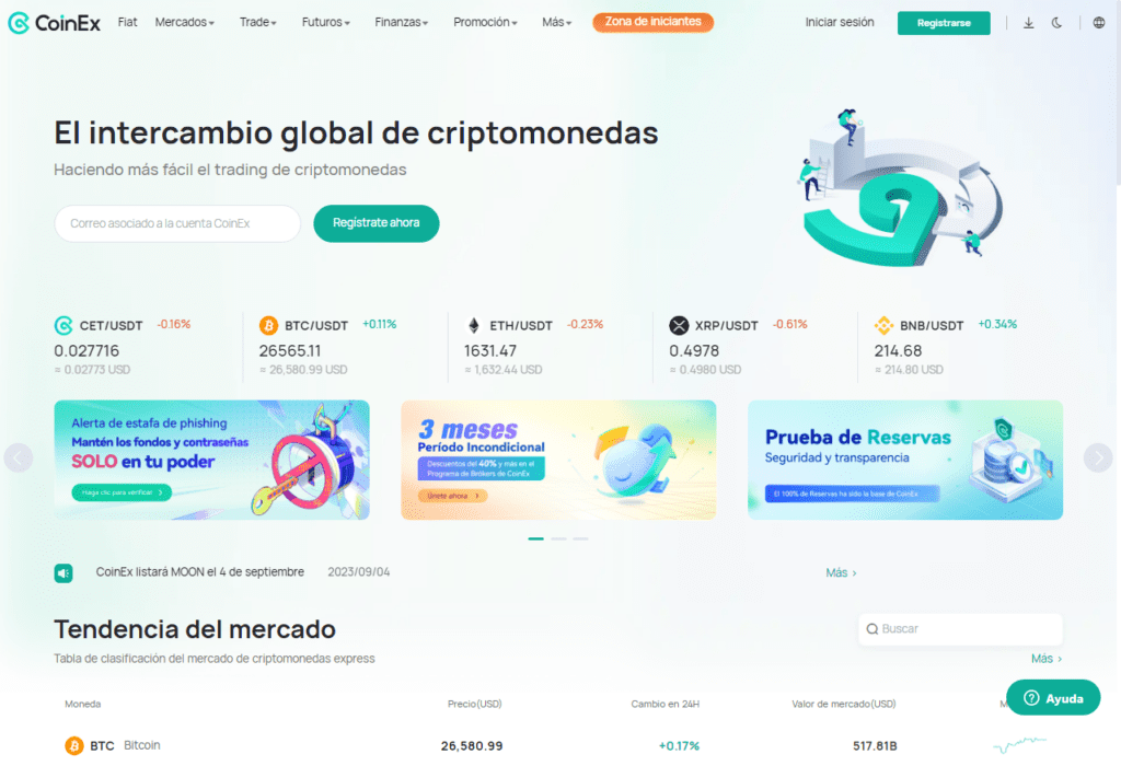 Hackeo coinex