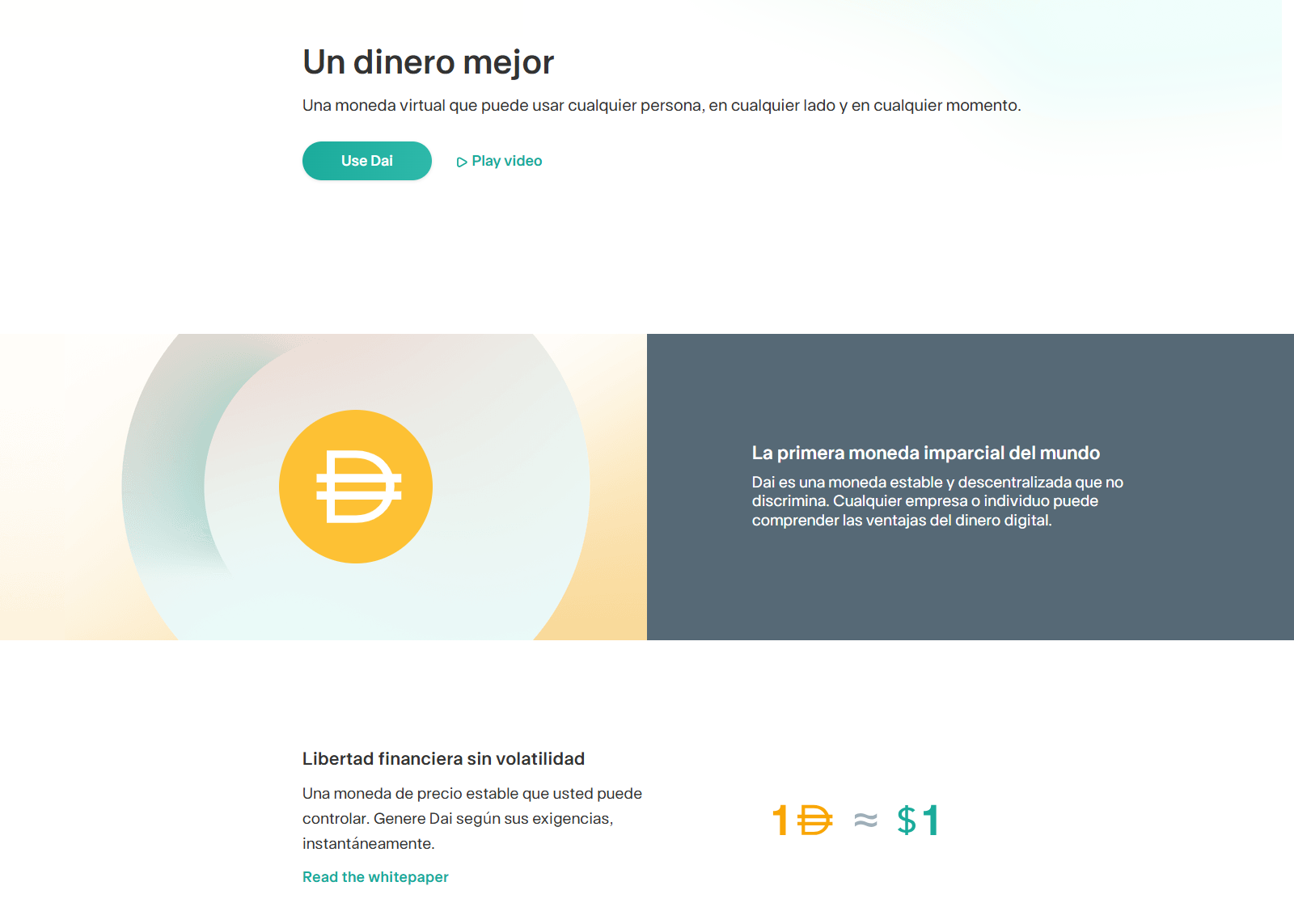 stablecoins descentralizadas