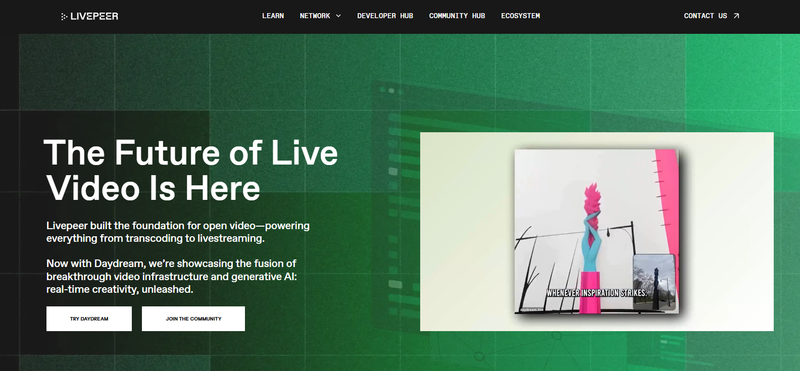 Livepeer lpt video streaming