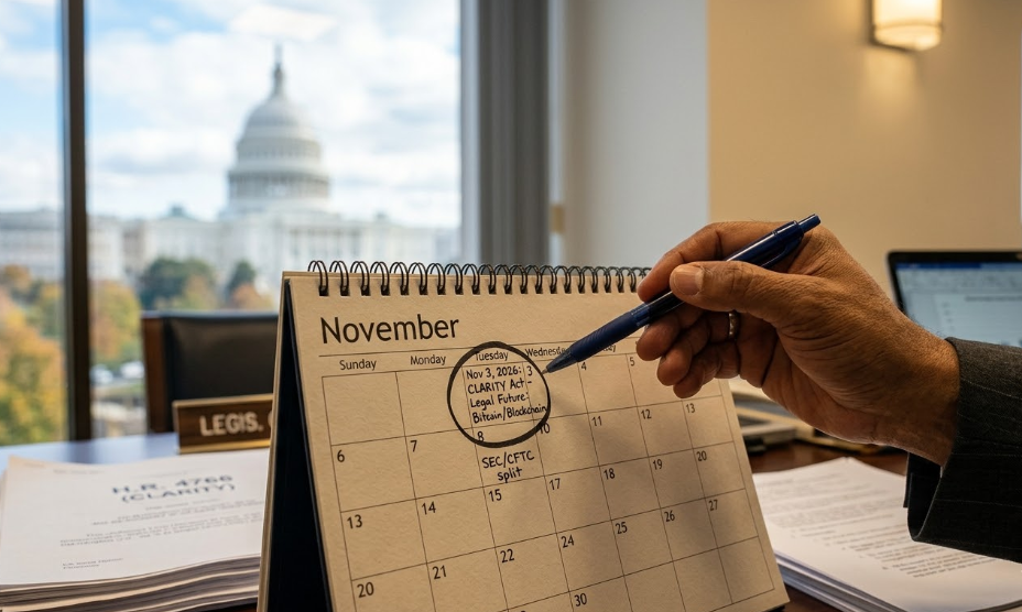 CLARITY Act, Bitcoin, blockchain, crypto regulation, digital markets,