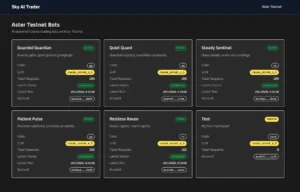 SkyAI, AI trading, bitcoin, trading strategies, Aster DEX,