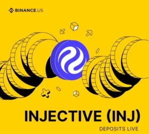 Injective INJ, Binance.US, token burn, DeFi, crypto trading,